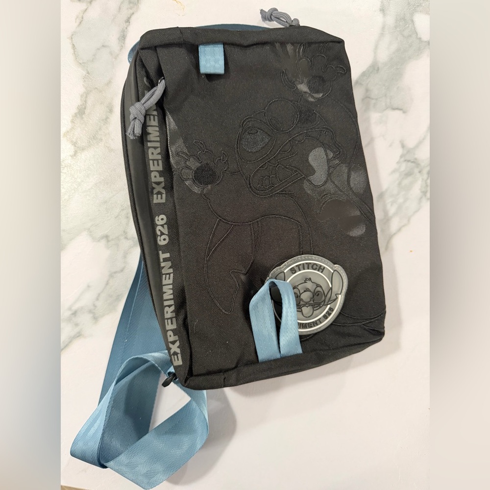 Experiment 626 Black Sling Bag